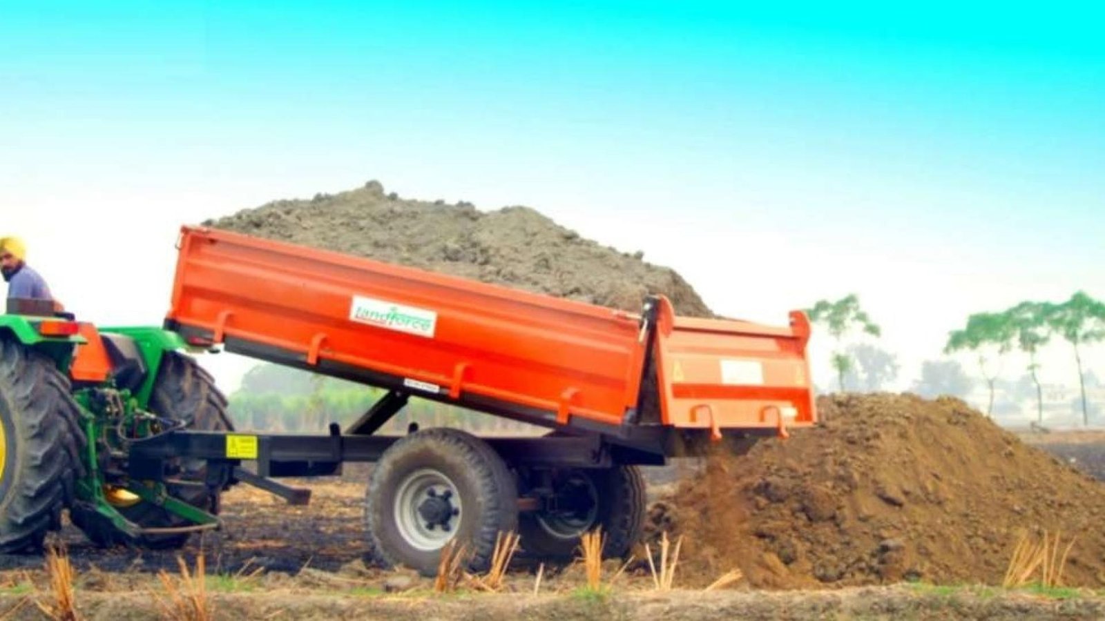 TIPPING TRAILER HEAVY DUTY