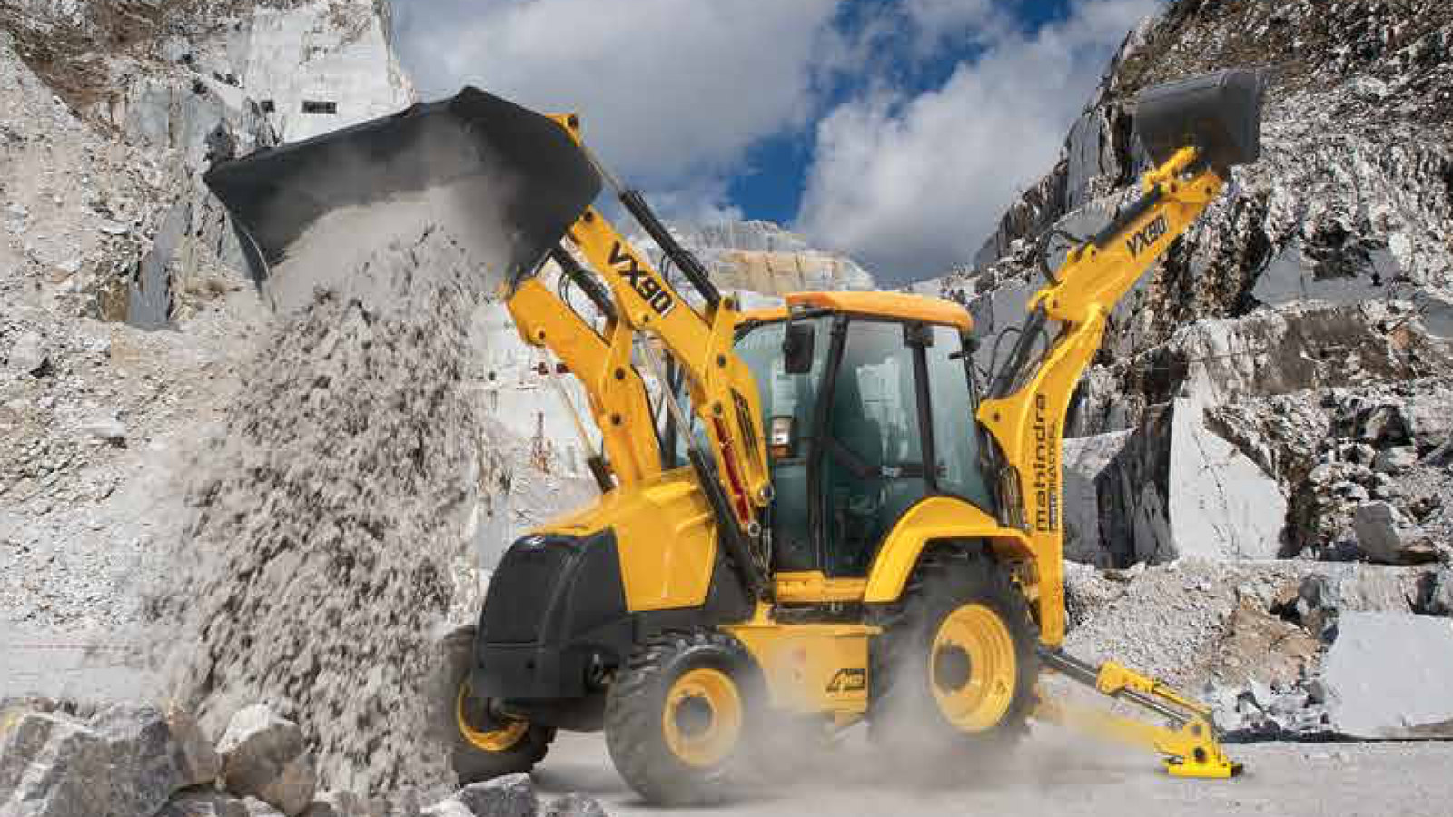 VX 90 4WD BACK HOE LOADER